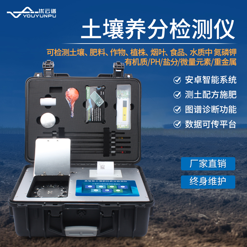 土壤肥料養(yǎng)分速測儀有效提升土壤肥力